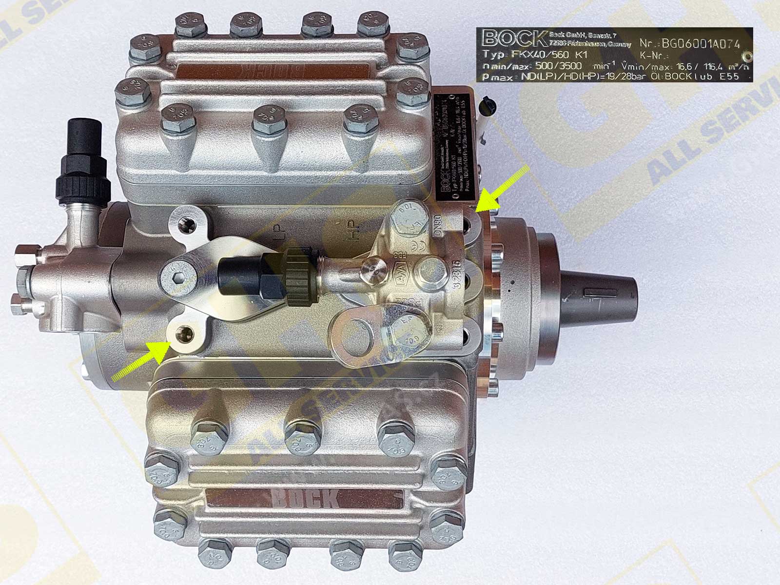 Bock | 405601 | kompresor BOCK FK40/560K1