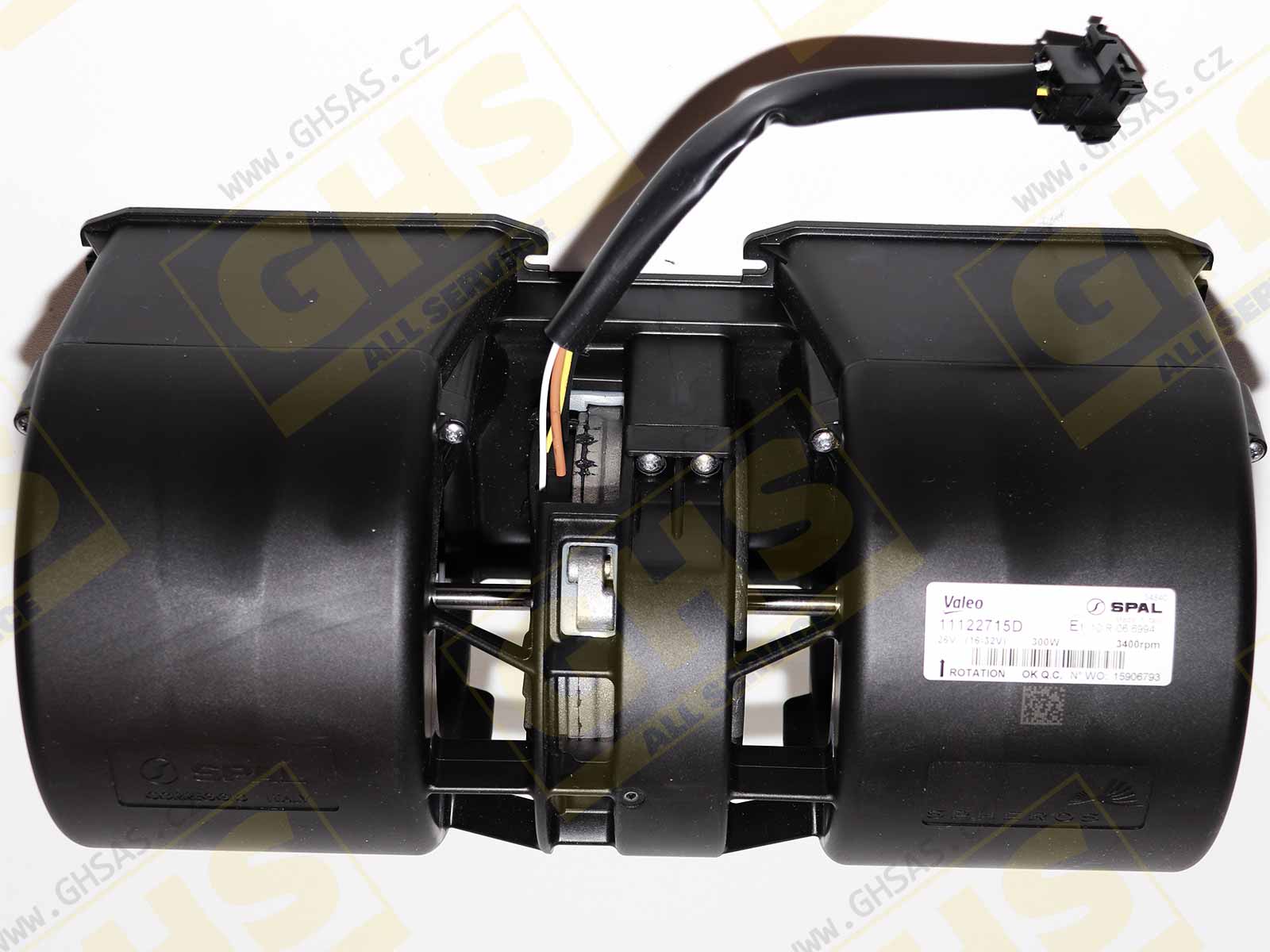 Valeo | 11122715 | radiální ventilátor pro SETRA 500